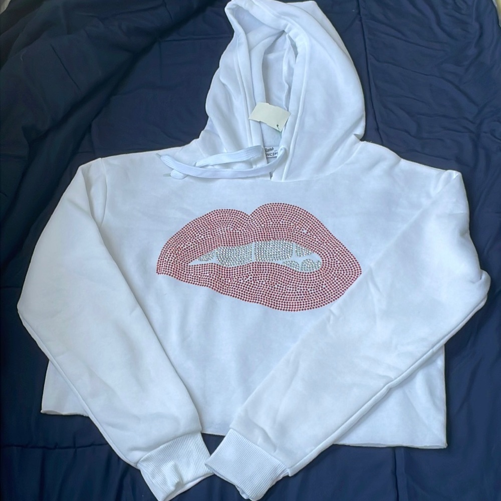 crop hoodie